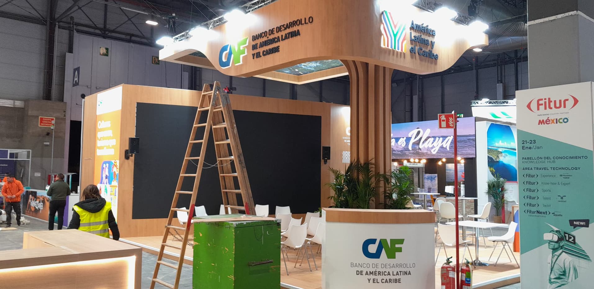 CAF stand at FITUR - CAF site