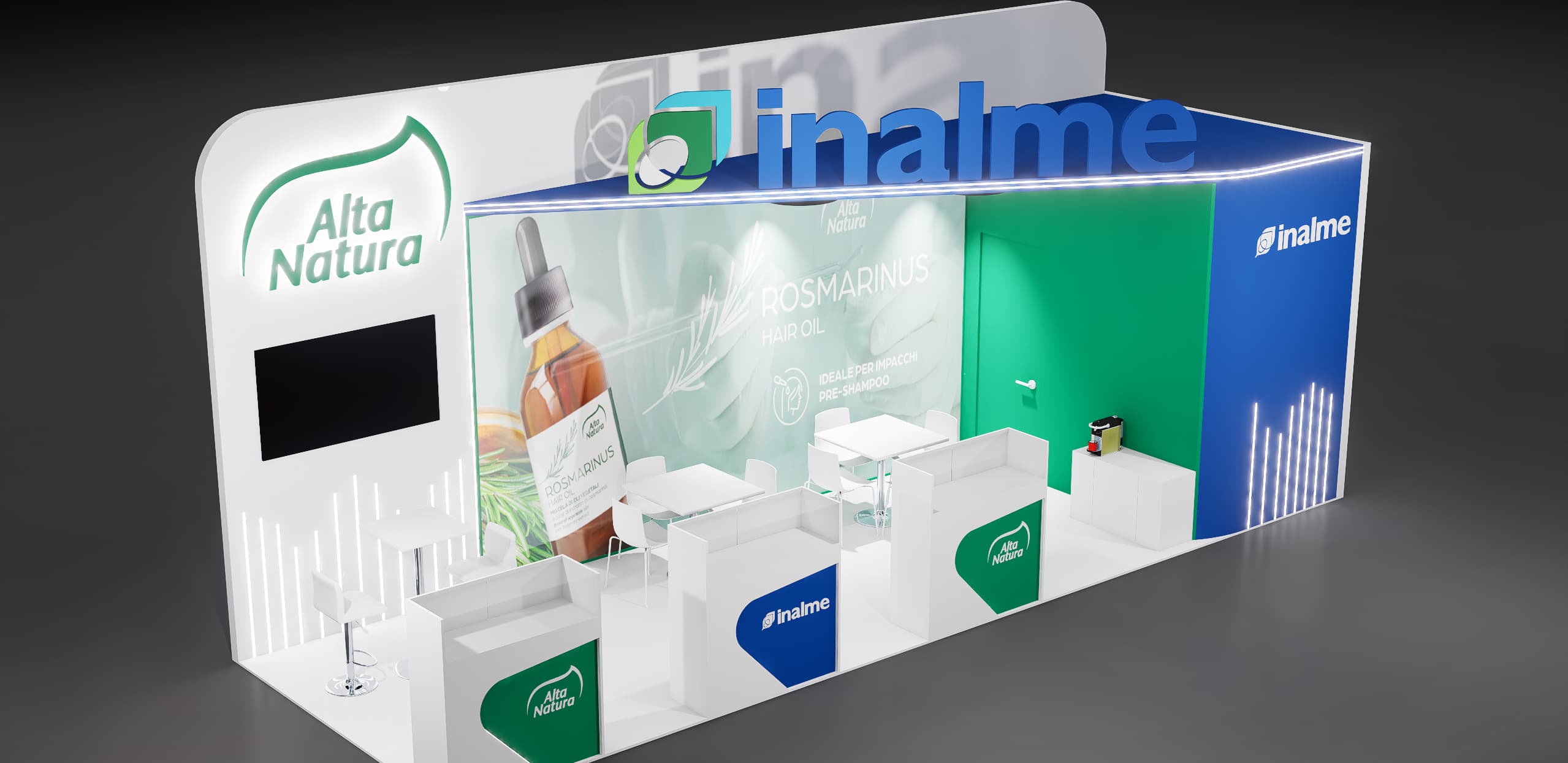 Alta Natura · Inalme stand at Vitafoods Europe - Inalme Vitafood Key