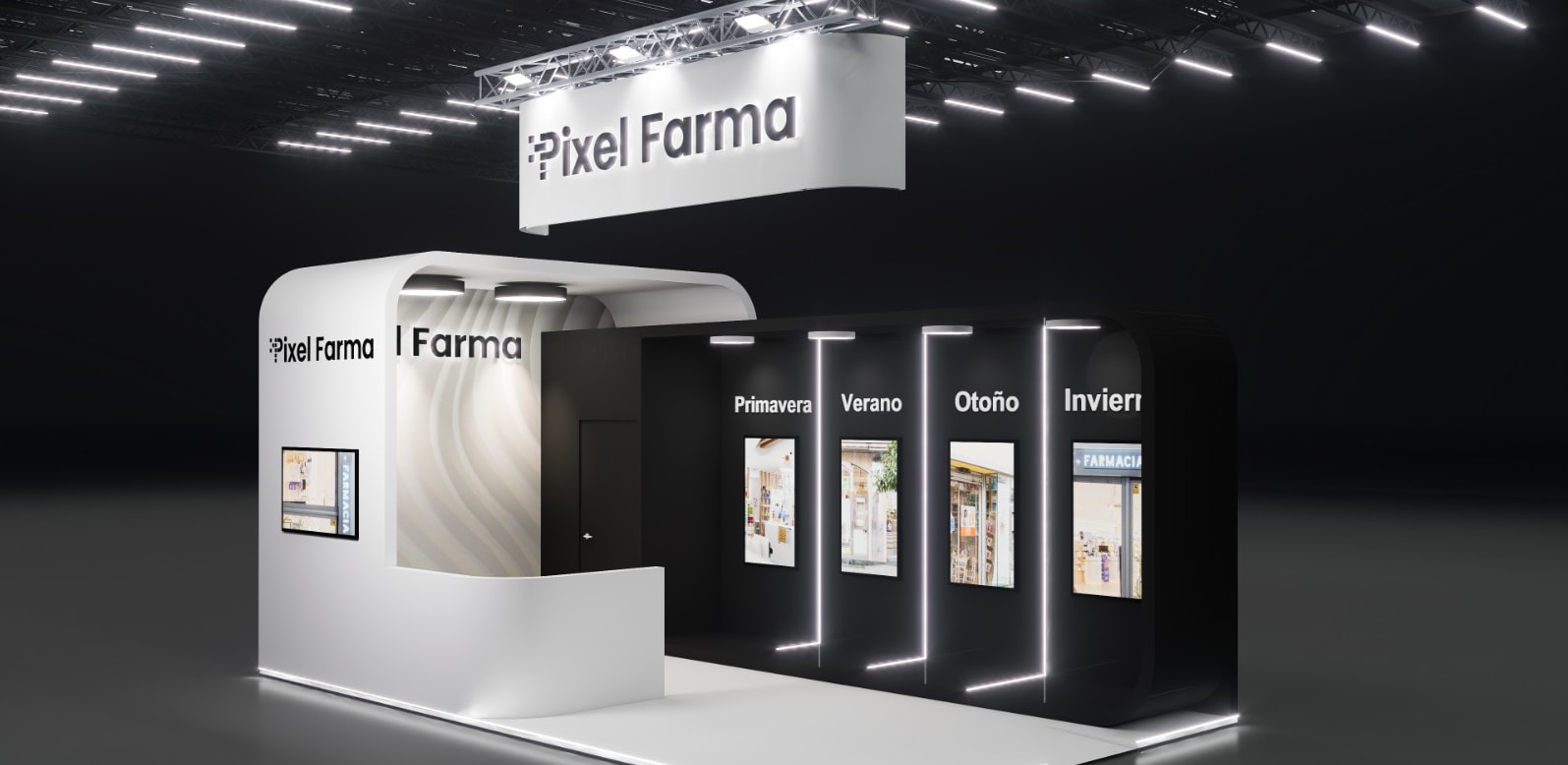 Pixel stand at Infarma